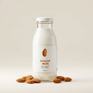 حليب اللوز العضوي 🥛🤍