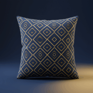 كوشن ديكور هندسي 🛋️💛