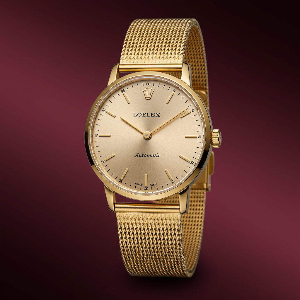 ساعة ذهبية فاخرة 👑⌚ - الصورة 2