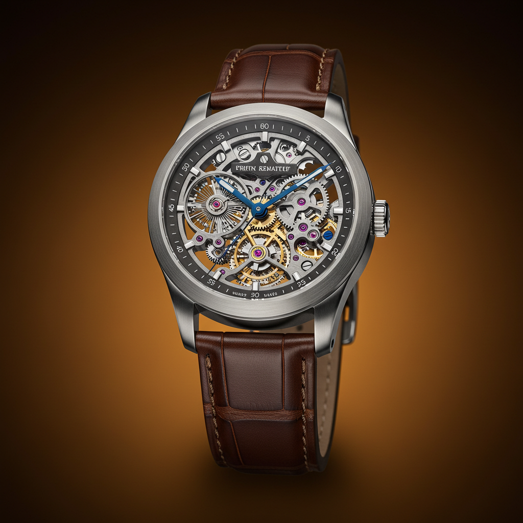 ساعة كلاسيكية جلدية 🎩⌚ - الصورة 2